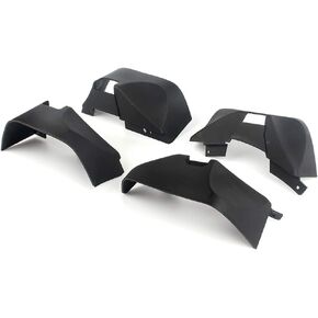 Racing 1/10th RC Crawler Car Nylon Inner Mud Guard Fender Kit for RC Car Axial SCX10 II Wranger Body(4PCS), Upgrades Parts Accessories