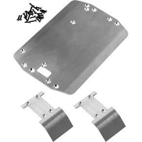 RC Chassis Upgrades Part for 1/18 LaTrax Teton,LaTrax Rally,Stainless Steel Chassis Hops Up,Replace #7522