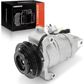 A-Premium Air Conditioner AC Compressor with Clutch Compatible with Ford Mustang 3.7L 2011-2014