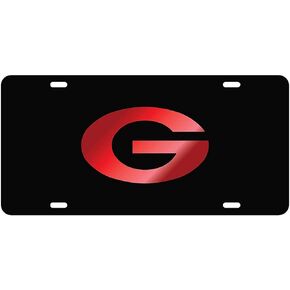 Craftique University of Georgia License Plates Black