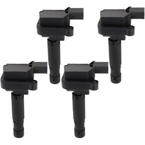 IGNITION COIL A0001501580 A0001502980 UF555 UF658 SET OF 4 COMPATIBLE WITH Benz C250 SLK250 C230 1.8T L4 M271 W203 W204 C203 A209 C209 S204 R171