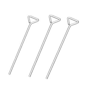 3PCS Bacterial Cell Spreader Glass Bar & Laboratory Cell Cultures Spreader Spreading Glass Bar