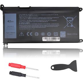 YRDD6 42Wh 11.4V Laptop Battery for Dell Inspiron5491 5482 5481 5591 5485 7586 3583 3310 2-in-1 5593 3793 3493 5584 3593 5480 5581 3582 5590 3584 5594 5585 5493 5490 3491 5598 P93G001 VM732 Vostro