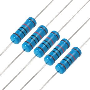 uxcell 100 Pcs 10K Ohm 3W 1% Axial Lead Metal Film Resistors for DIY Electronic Projects and Experiments