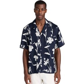قميص أكسفورد مخطط للرجال من Club Monaco