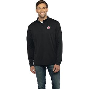 Men's Collegiate Premium Lightweight Stretchy Team Color 1/4 Zip Pullover