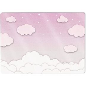 MightySkins Glossy Glitter Skin Compatible with Microsoft Surface Laptop 5 13.5" Full Wrap Kit - Baby Clouds | Protective, Durable High-Gloss Glitter Finish | Easy to Apply | Made in The USA