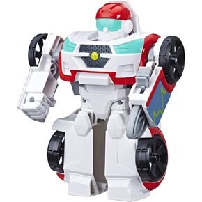Transformers Playskool Heroes Rescue Bots Academy Medix The Doc-Bot Converting Toy Robot, 6-Inch Collectible Action Figure Toy for Kids Ages 3 and Up