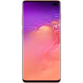 Samsung Galaxy S10 Factory Unlocked Android Cell Phone | US Version | 128GB of Storage | Fingerprint ID and Facial Recognition | Long-Lasting Battery | Flamingo Pink