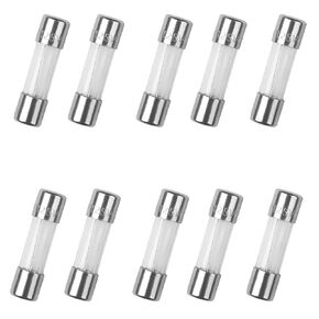 10Pcs F7AL125V Fast-Blow Fuse 7A 7amp 125V Glass Fuses 125Volt F7AL 0.2 x 0.78 inch / 5x20mm