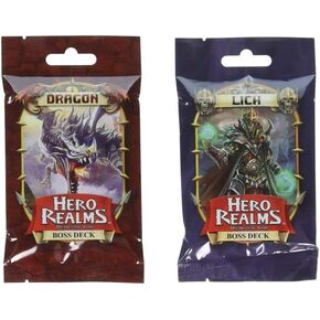 حزمة عوالم الأبطال: مجموعات Dragon وLich Boss