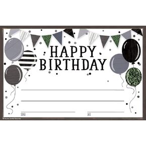 Teacher Created Resources Modern Farmhouse Happy Birthday Awards (TCR8528)