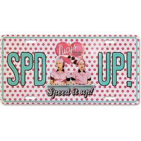 I Love Lucy License Plate - Chocolate Factory