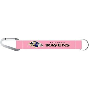 aminco NFL unisex-adult Nfl Carabiner Lanyard Keychain
