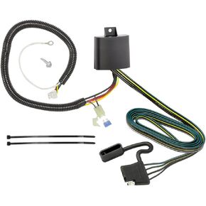 Tekonsha T-One® T-Connector Harness, 4-Way Flat, Compatible with Select Honda CR-V Black