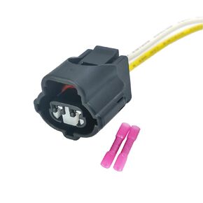 2 Pin 90980-11025 Wire Alternator Repair Plug Harness for Replaces Dodge Durango Jeep Liberty Cherokee 56029914AA