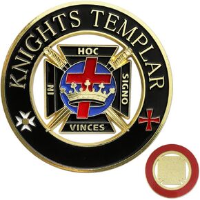 Knights Templar Masonic Auto Emblem
