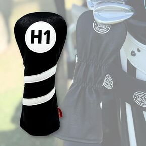 Cart Magnet Headcovers - Stylish & Protective Club Covers for Golf Clubs, with Rubber Cart Magnet for Secure Positioning and Quick Access, Magnetic Golf Accessories, Golf Cart Accessories