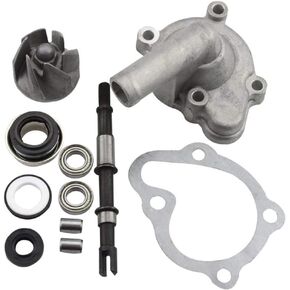 GOOFIT Water Pump Assembly Replacement for Helix CN250 Elite CH250 250cc Moped Scooter Go Kart ATV Quad