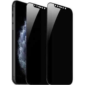 2 Pack 360 Degree Privacy Tempered Glass Suit for iPhone 14 Pro Max/iPhone 15 Plus Anti-Spy 4 Directions Screen Protector Film 4 Sides Anti-Peeping 9H Hardness Anti-scratch 6.7 inch
