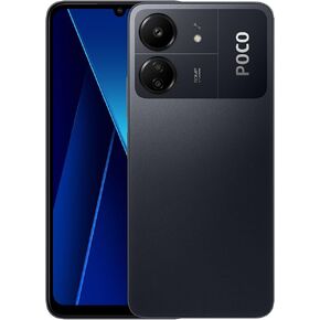 Poco C65 4G LTE GSM (128GB + 6GB) 50MP Triple Camera 6.74" Octa Core (Tmobile Mint Tello Global) Global Unlocked + (w/Fast 33w Car Charger) (Blue Global ROM)
