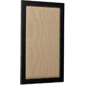 Linen Bulletin Boards for Walls 18 X 29 Inches Wooden Frame, White Pin Board Decorative Cork Board for Office Home Kitchen, Message Notice Vision Board, Wall Organizer Display Board in Kuwait
