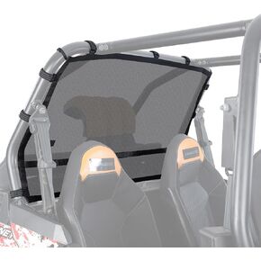KEMIMOTO XP 1000 Rear Window Net UTV Soft Window Mesh Ventilated Sun Protection Net Compatible with 2014+ Polaris RZR XP 1000/RZR XP 4 1000, 2016+ Polaris RZR XP Turbo/RZR XP 4 Turbo