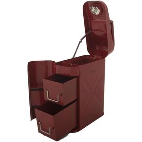 Rugged Ridge RAMPAGE PRODUCTS Universal Trail Can Utility/Tool Box | Red |86619