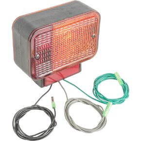 Caltric Right Side Tail Light Compatible with John Deere 2305/2320 / 2520/2720 / 3120/3203 / 3320/3520 / 3720/4105 / 4200/4300 / 4400/4500 / 4600/4700 / LVA14365 AM120359 AM120360