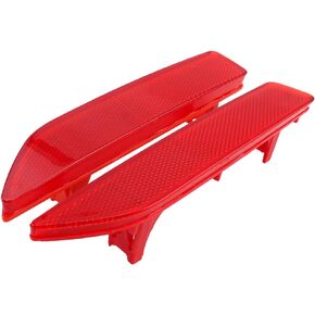 Rear Bumper Reflector Light Cover Driver and Passenger Side for Honda CRV Crosstour RDX #33505SWAA01, 33505SWA003