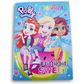 Polly Pocket Coloring and Activity Book -Colortivity Adventure- 80 Pages