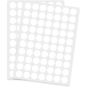 Dot Stickers,3/4 Inch Lake Blue Circle Stickers,1400pcs Self-Adhesive Writable Color Coding Labels,Round Labeling Stickers for Office Classroom Garage Sale