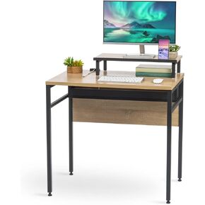 IRIS OWDN-8862 مكتب مع حامل شاشة، 31 بوصة - ريفي، خشبي in Saudi Arabia