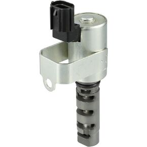 Variable Valve Timing Solenoid Compatible for Subaru Baja Turbo 2.5L H4 - Gas 2004-2006, Durable Metal Silver Tone Control VVT Solenoid Valve