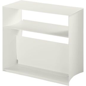 WALL Portable Rolling Cart Organizer on Wheels for WALL A2 Model TV Stands - Perfect for Gaming Equipment & Accessories, Cable Boxes, Streaming Devices, Routers, Speakers, Laptops - Satin Black