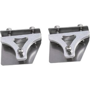 bstinay 38x31.5x11.5mm Aluminum Emulational Model Boat Part Trim Tabs for RC Boat