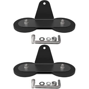 2Pcs Led Bar Strong Magnetic Mounts，Universal Magnetic Base Light Mount，Rubber Pad Bracket Sucker，Roof Off Road Holder for Truck Off road Roof Outdoor Work Light