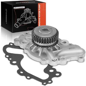 A-Premium Engine Water Pump with Gasket Compatible with Chrysler 300 Sebring & Dodge Avenger Charger 2008-2010 Magnum 2008 V6 2.7L