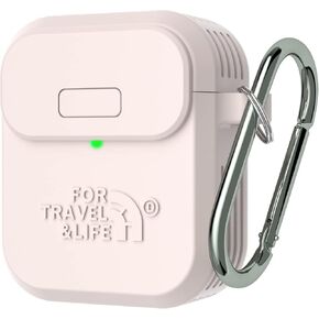 Doboli AirPods Case 2nd & 1st Generation, Black, Protective Silicone Cover, Compatible with AirPods, Easy Access, Dustproof, U.S. Patent Pending in Kuwait