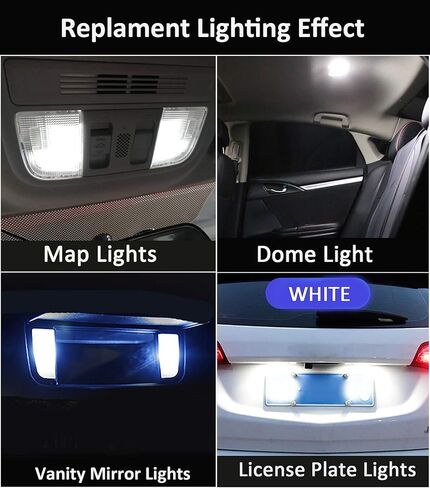 AWALITED 18pcs Odyssey Interior LED Lights Kit Super Bright LED Map Dome Light Bulbs for 2011 2012 2013 2014 2015 2016 2017 Honda Odyssey All Models in Saudi Arabia