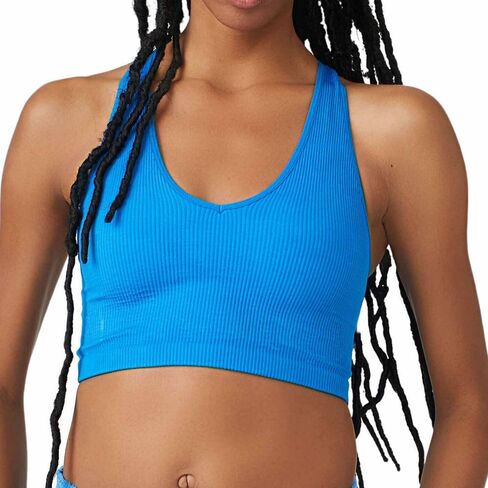 Free People Free Throw Crop Cobalt MD (سيدات 8-10) in Saudi Arabia