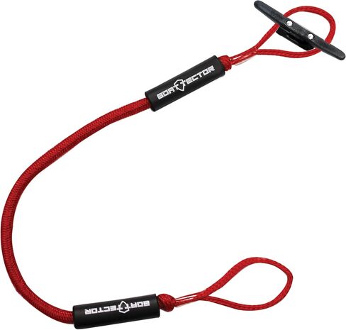 مجموعة من قطعتين من Extreme Max 3006.2352 BoatTector Bungee Dock Line - 4 بوصات، أسود in Saudi Arabia