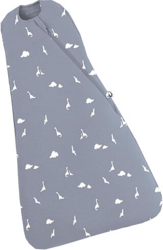 كيس نوم للأطفال من GUNAMUNA قابل للارتداء للجنسين مع سحاب سهل الحفاضات، 0-3 أشهر، 1.0 TOG، Dino in Kuwait