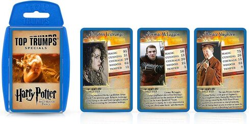 Top Trumps Harry Potter and The Goblet of Fire Specials Card Game, Play with Harry, Ron, Hermione, Dumbledore, Snape and Hagrid, Educational for 2 Plus Players Makes a Great Gift for Ages 6 Plus in Saudi Arabia