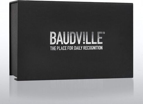 Baudville Custom Engraved Spotlight Crystal Trophy Awards with Blue Accent - Comes with Elegant Black Gift Box - Staff Recognition (Custom Logo) in Kuwait
