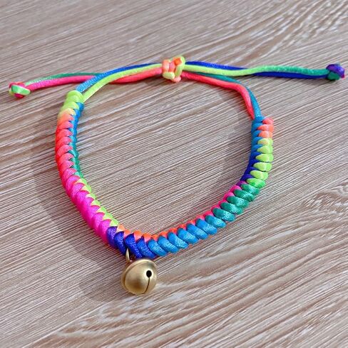 328Feet Rainbow Nylon String Cord for Hair Braids Locs Twists 1.5mm Satin Thread for Beading Bracelet Necklace Jewelry Making DIY Craft Chinese Knot Macrame Cord in Kuwait