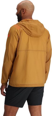 Spyder Mens Boulder Lite Zip Windbreaker Jacket in Saudi Arabia