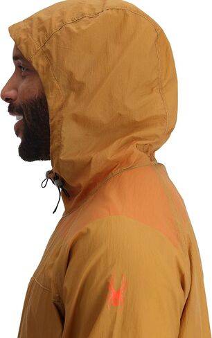 Spyder Mens Boulder Lite Zip Windbreaker Jacket in Saudi Arabia