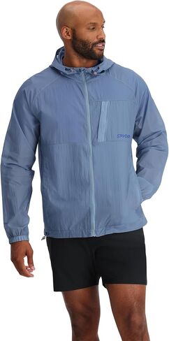 Spyder Mens Boulder Lite Zip Windbreaker Jacket in Saudi Arabia