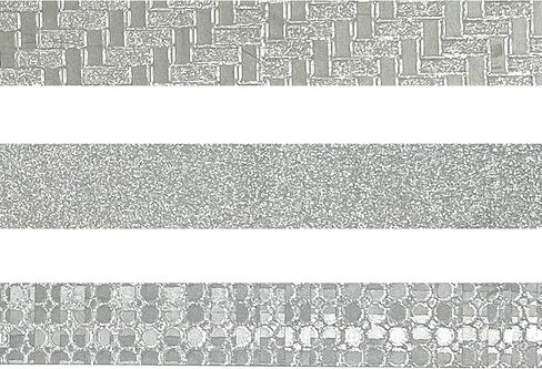 allydrew Glitter and Shine Washi Tapes Decorative Masking Tapes (Set of 3), Gold Glitz and Snake Print in Saudi Arabia